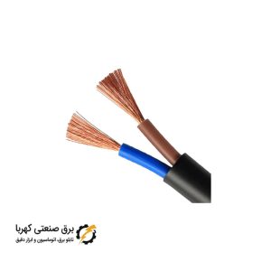 کابل افشان دو رشته سایز 2 در 0.75 کلاف 100 متری