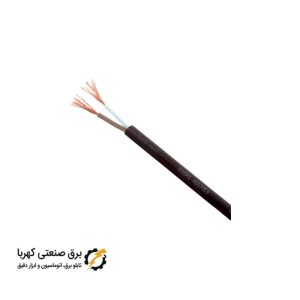 کابل افشان دو رشته سایز 2 در 1.5 کلاف 100 متری