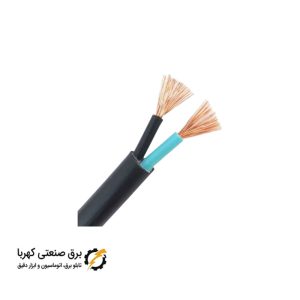 کابل افشان دو رشته سایز 2 در 4 کلاف 100 متری