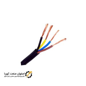 کابل افشان چهار رشته سایز 4 در 0.75 کلاف 100 متری